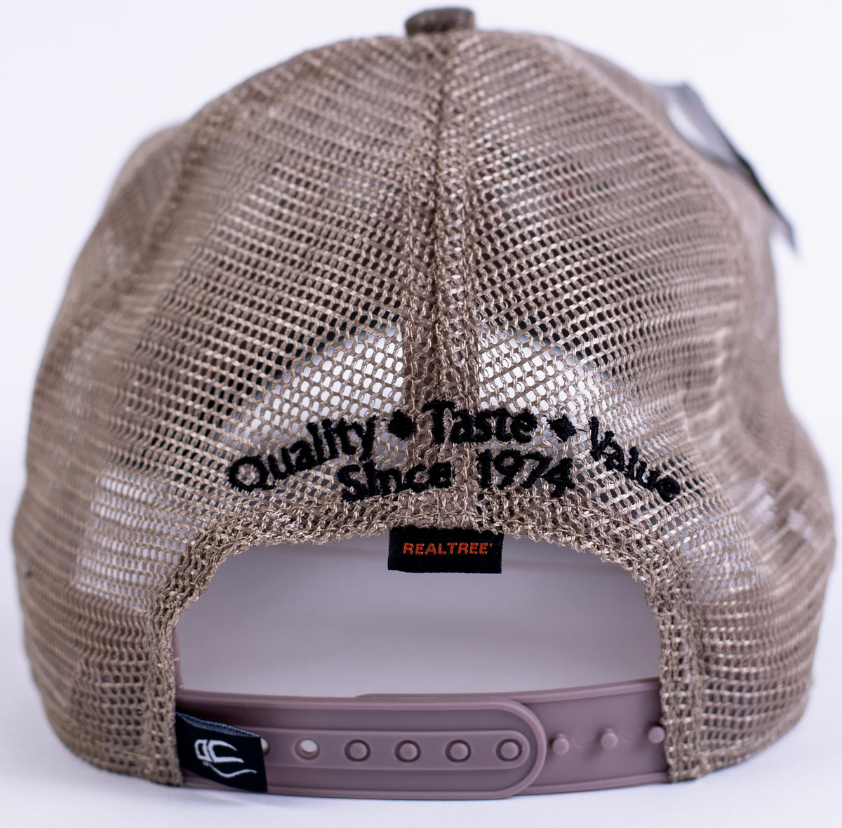 Brown Mesh Back Hat