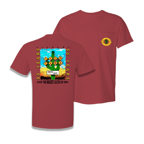 Taco Casa 50th Anniversary Sunset T-Shirt