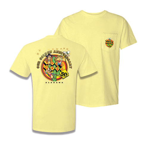 Taco Casa 50th Anniversary Character T-Shirt